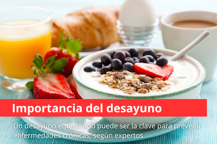 Desayuno saludable
